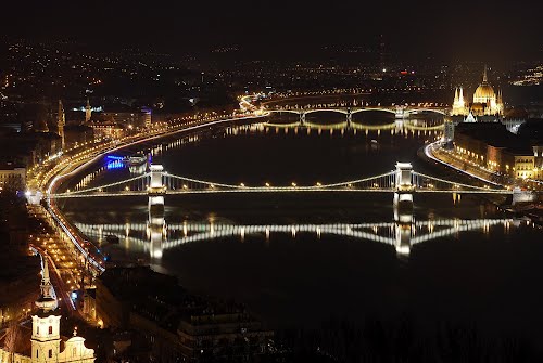 Магия вечернего будапешта